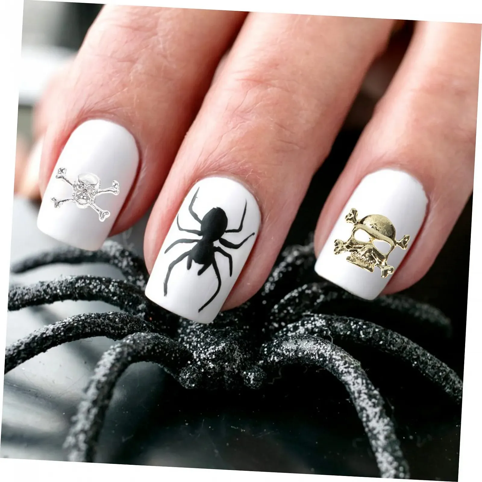 Аксессуары для ногтей ABOOFAN 30 шт. Металл, Хэллоуин, фото №6 Аксессуары для ногтей ABOOFAN 30 шт. Металл, Хэллоуин, фото №6