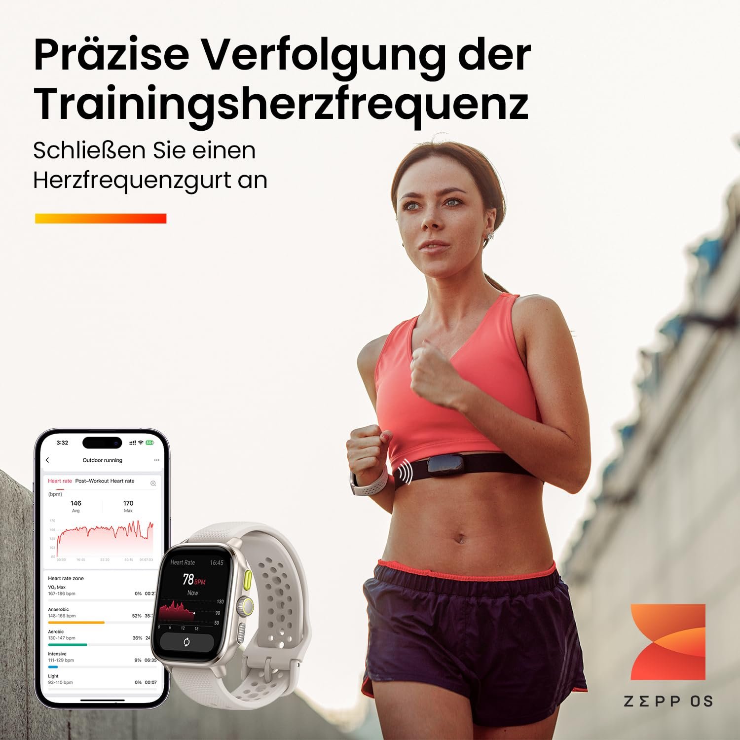 Смарт-годинник біговий Amazfit Cheetah GPS, фото №6