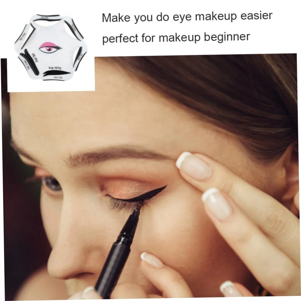 Трафарет для підводки очей 6 в 1, фото №5