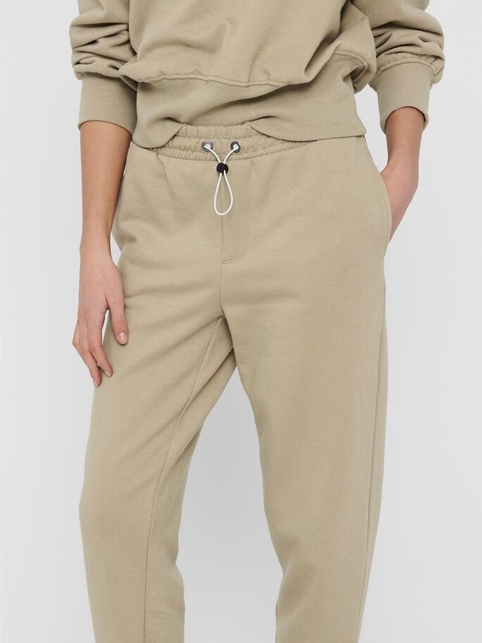 Штаны ONLY ONLGIA LONG PANTS SWT 15229729 Светло-коричневый M, фото №4