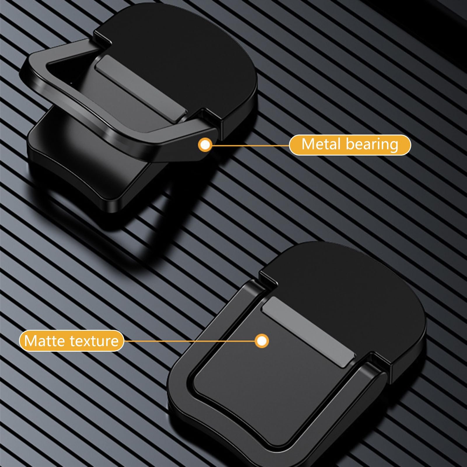 Подставка для ноутбука портативная алюминиевая складная с регулировкой высоты, 2 шт, фото №7