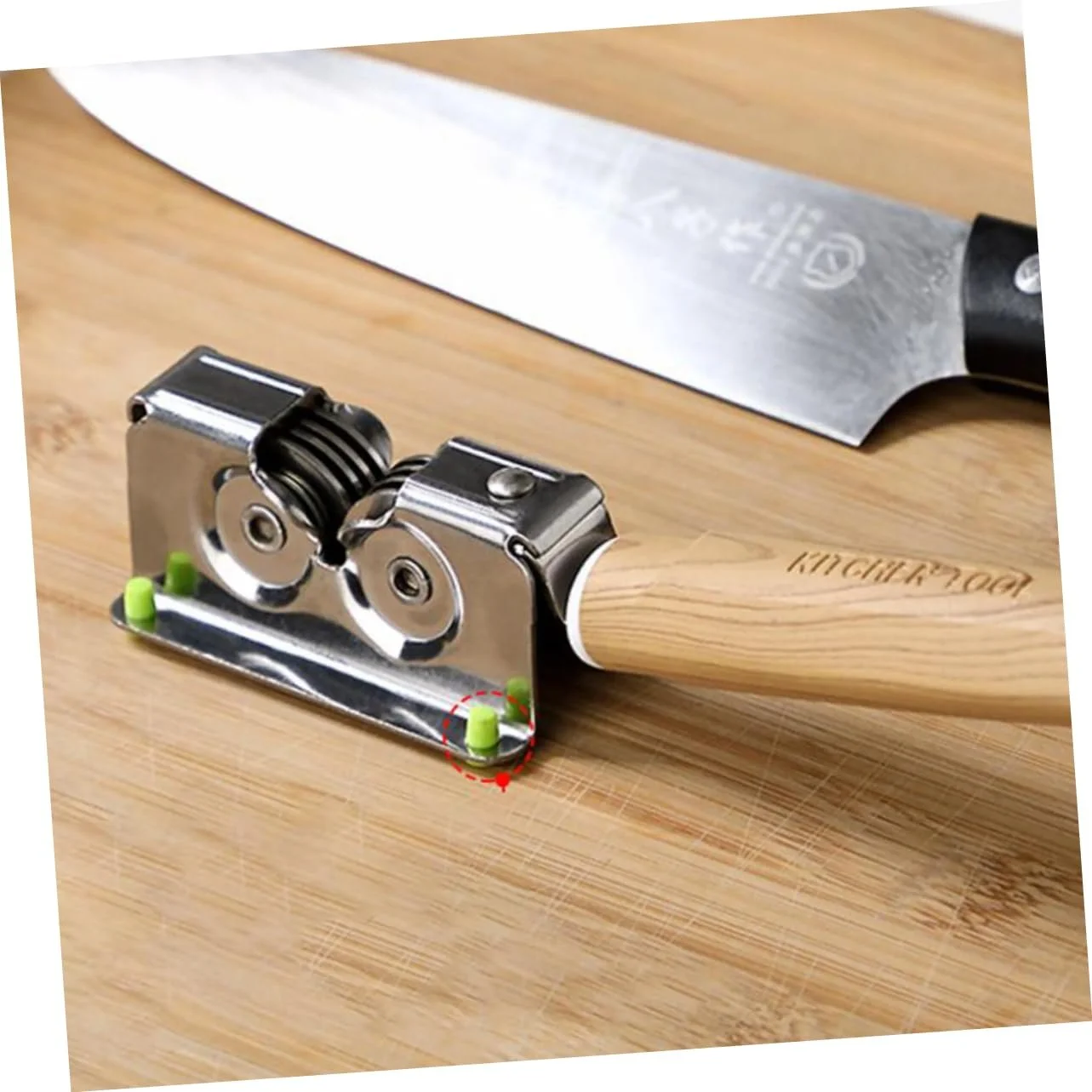 Ручна точилка для ножів кухонне нековзне з високоякісного матеріалу, фото №3