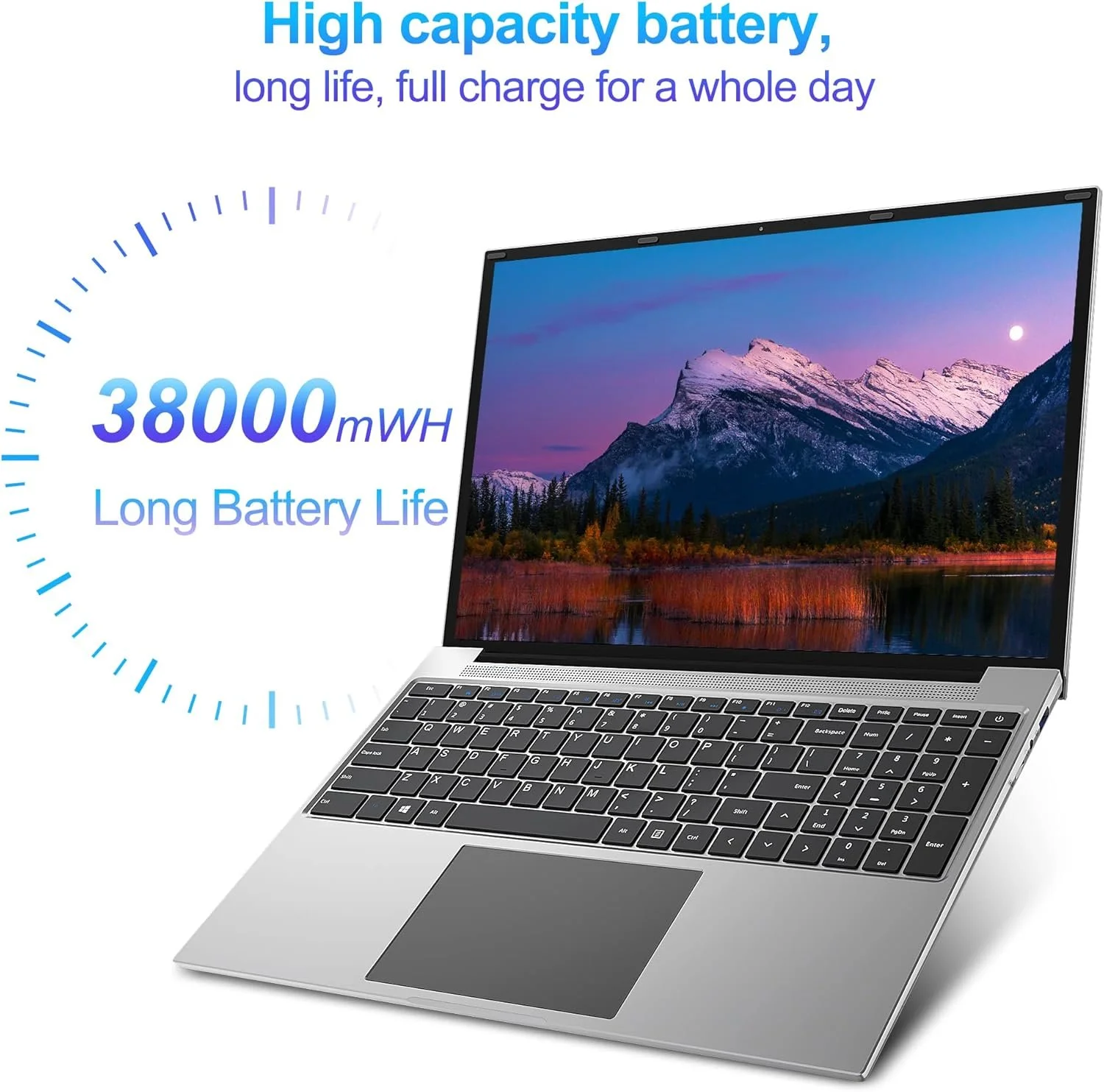Ноутбук 16" Jumper EZbook S5 MAX Intel Celeron N5095 RAM 16GB SSD 512GB Windows 11 (UKR), фото №4