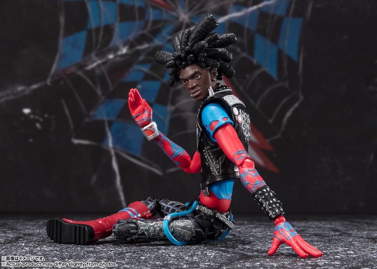 Екшн-фігурка Bandai Spirits Tamashii Nations Spider-Punk S.H.Figuarts Людина-павук: Крізь всесвіти, фото №10