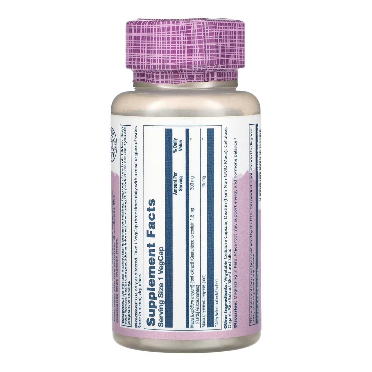 Maca Root Extract 300mg 60 vcaps, фото №2 Maca Root Extract 300mg 60 vcaps, фото №2