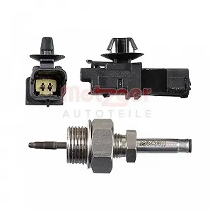 Датчик температуры отработавших газов METZGER 08941015 после сажевого фильтра synthetic.ua - Фото 1