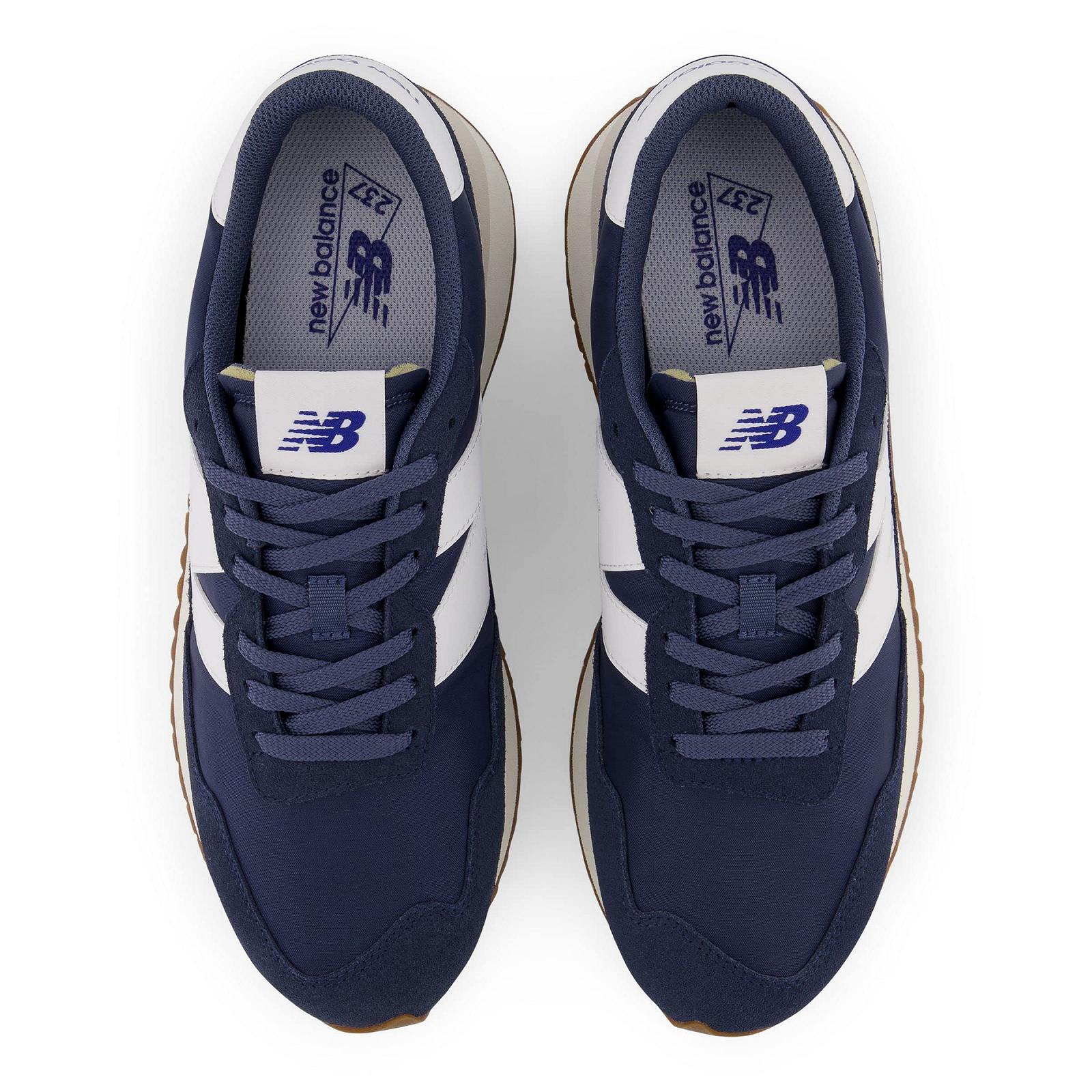 Кросівки New Balance 237V1 замша, сітка - Синій, фото №4