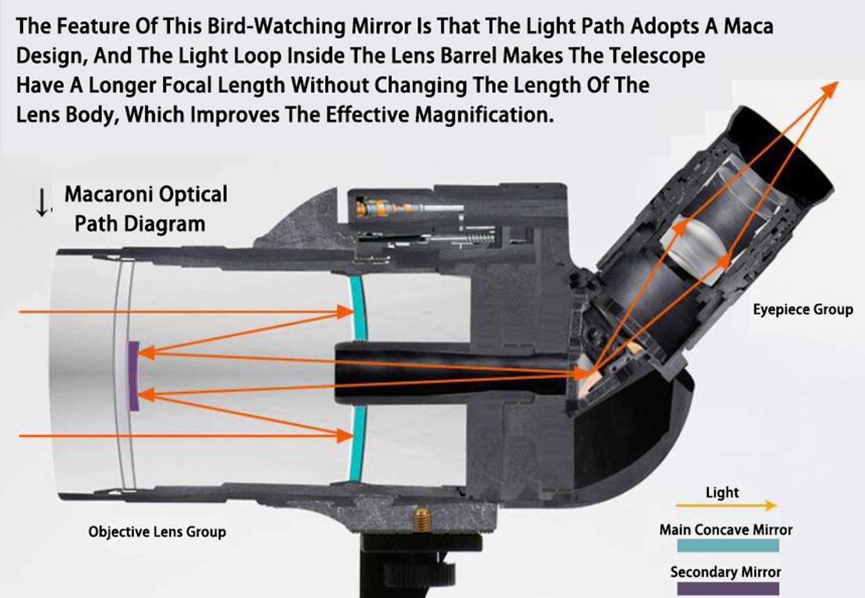 Телескоп-монокуляр Spacmirrors Zoom 25-75x70 HD Bak4 з адаптером для смартфона і штативом, фото №3 Телескоп-монокуляр Spacmirrors Zoom 25-75x70 HD Bak4 з адаптером для смартфона і штативом, фото №3