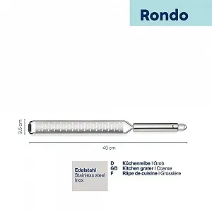 Терка Kela Rondo для сыра нержавеющая сталь. synthetic.ua - Фото 1