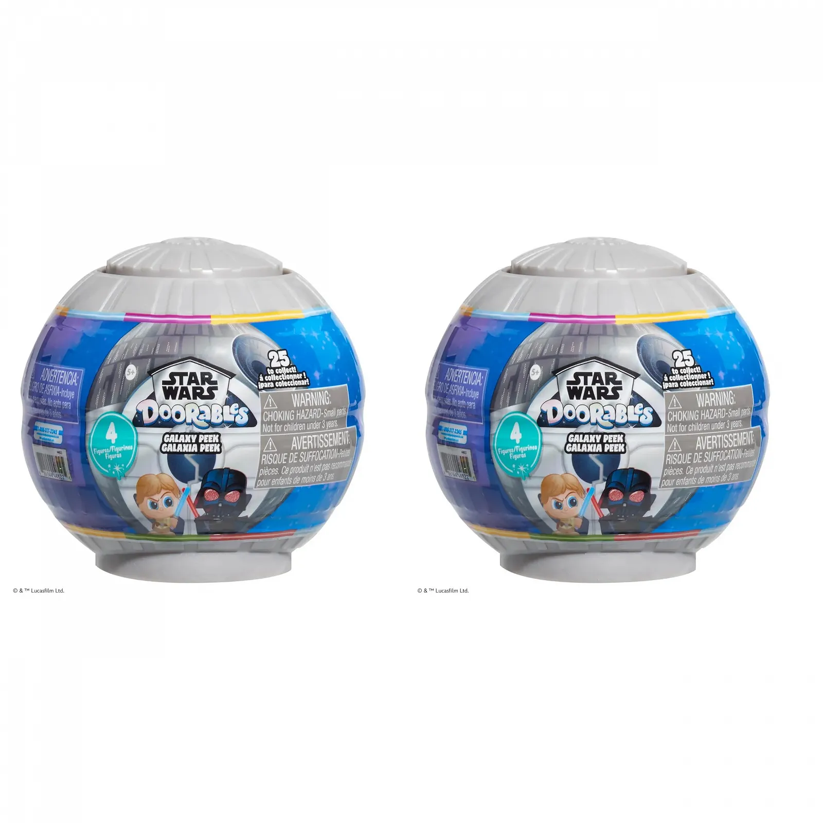 Міні-фігурки Just Play Doorables Star Wars Galaxy Mini Peek Series 1 набір з 2 шт., фото №1