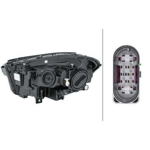 Фара головного світла HELLA 1EG 013 074-121 для MERCEDES-BENZ права, фото №2