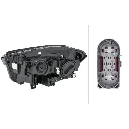 Фара головного света HELLA 1EG 013 074-121 для MERCEDES-BENZ правая, фото №2