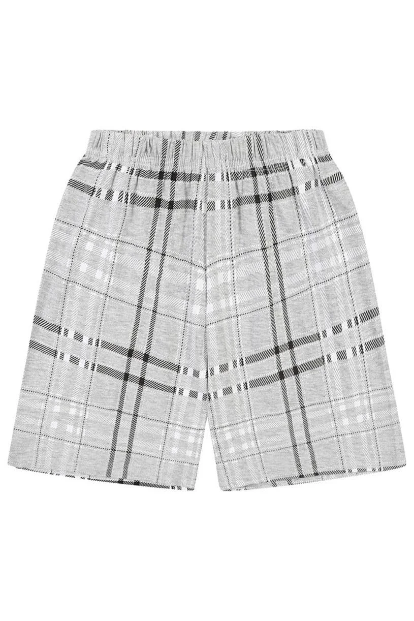 Піжама Cheeky Plaid Short Cotton Nope Not Today для дівчат, фото №6