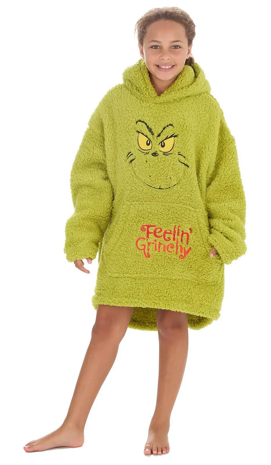 Худи PyjamaPlanet The Grinch Детский/Взрослый Семейный, фото №1