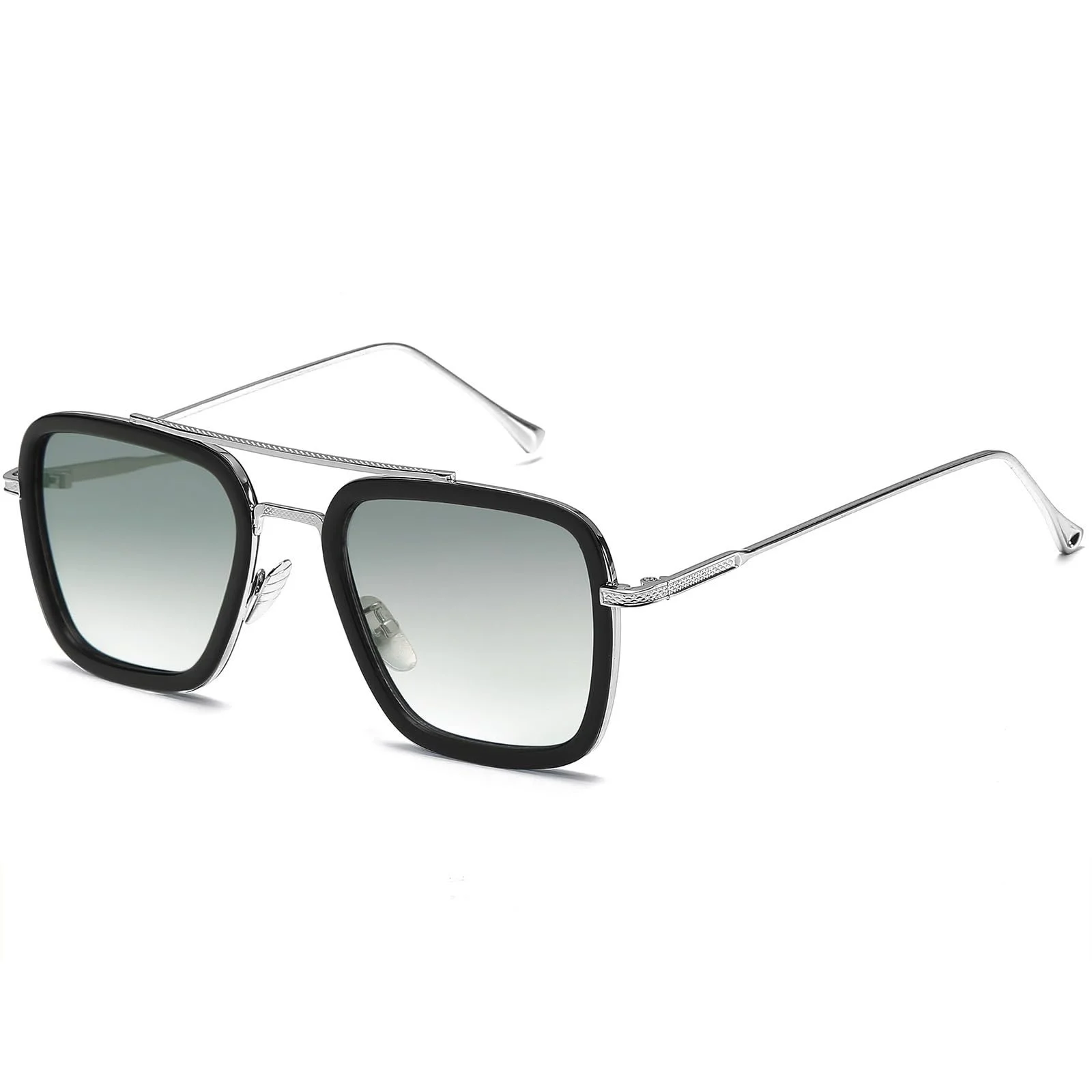 Сонцезахисні окуляри SHEEN KELLY Ретро Квадратні Металева оправа Класичні, фото №1