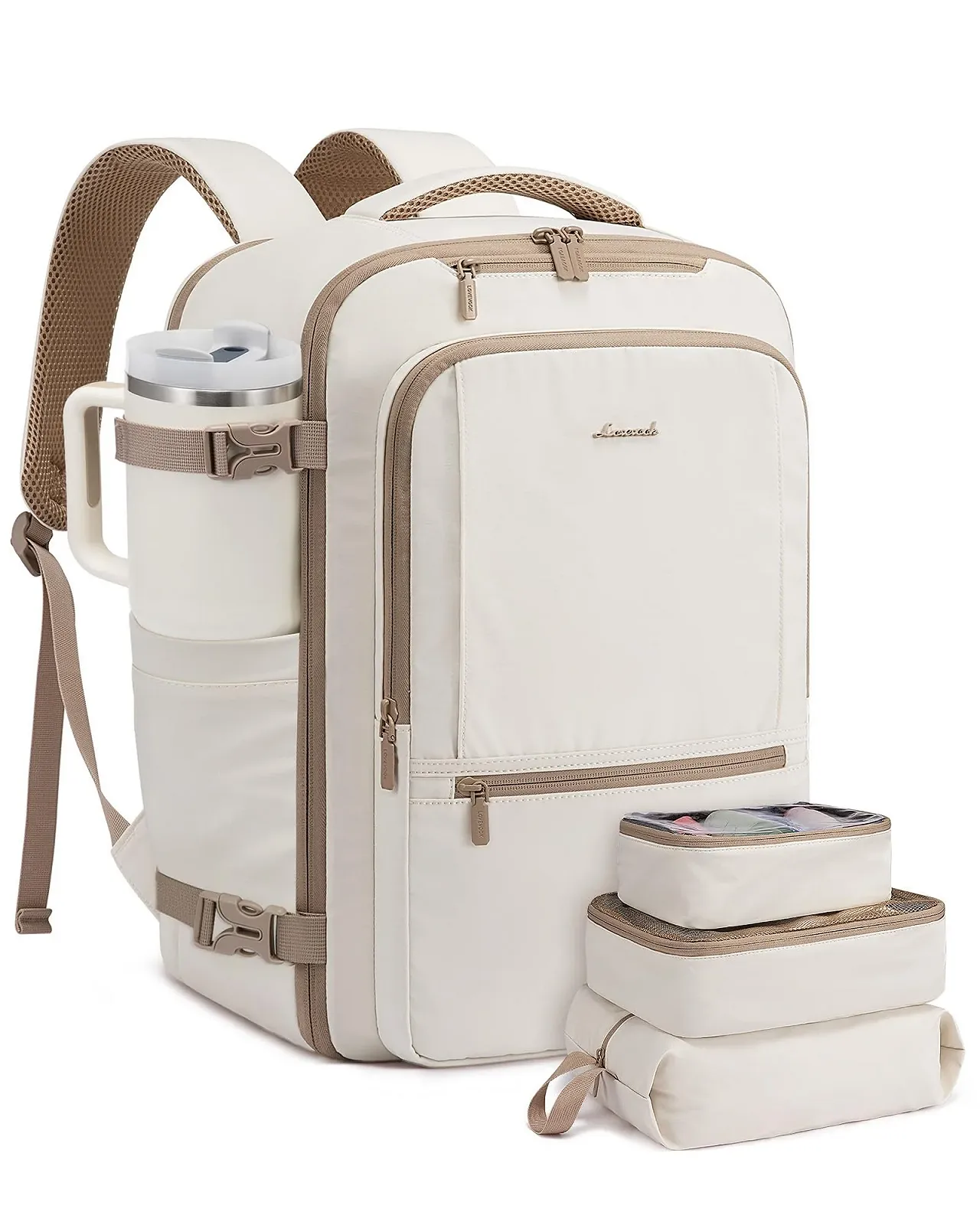 Рюкзак для ноутбука LOVEVOOK Hand Luggage 17.3 дюймів 40L Beige+Khaki Casual, фото №1 Рюкзак для ноутбука LOVEVOOK Hand Luggage 17.3 дюймів 40L Beige+Khaki Casual, фото №1