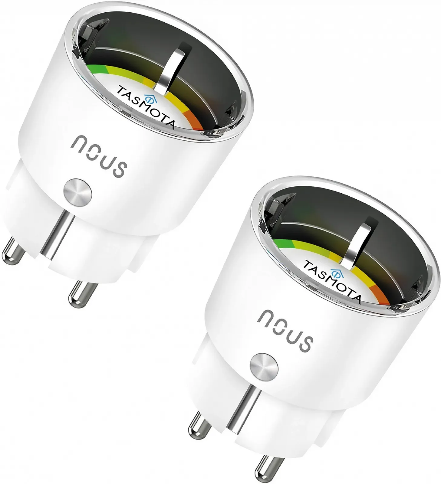 Комплект умных розеток Tasmota Socket NOUS A1T WiFi ESP8266 2шт Белый, фото №1 Комплект умных розеток Tasmota Socket NOUS A1T WiFi ESP8266 2шт Белый, фото №1