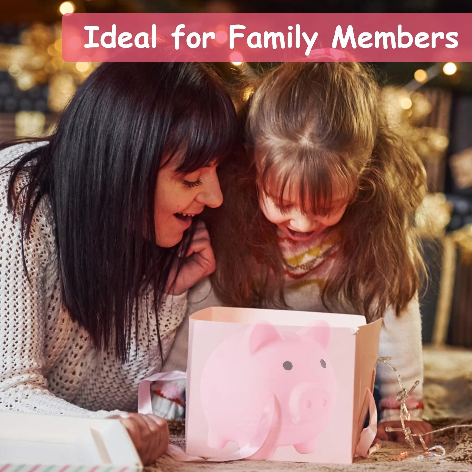 Скарбничка 2 штуки Порося пластикова небитка, фото №7