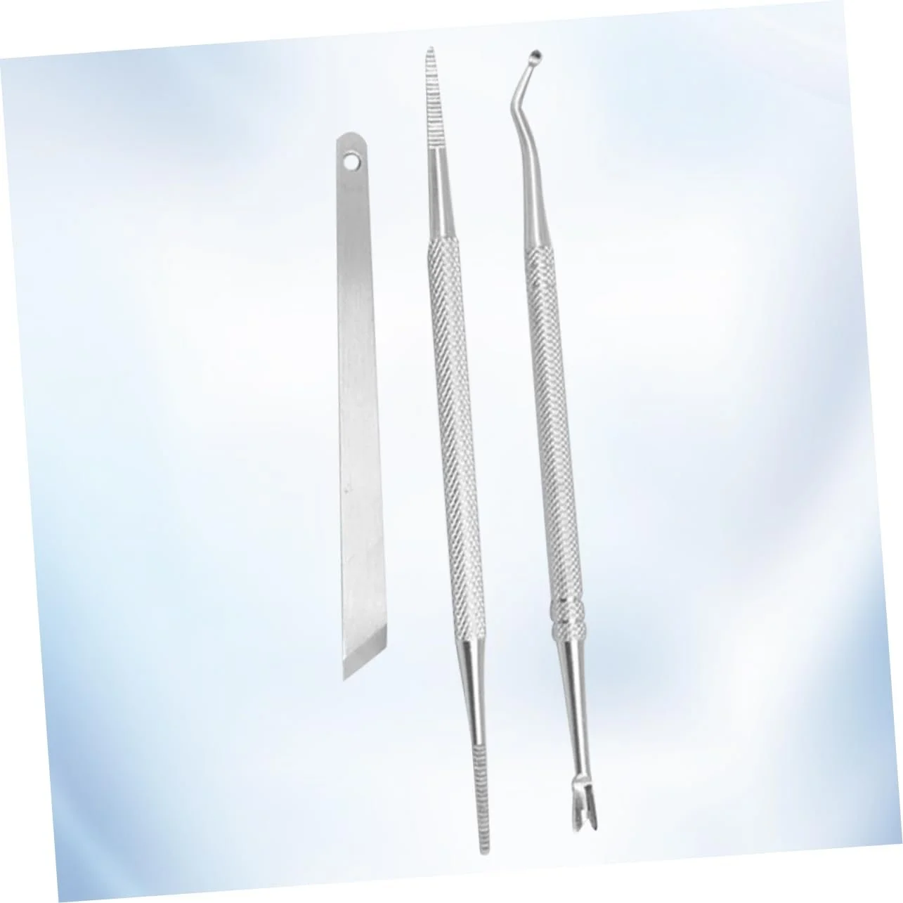 Набор для маникюра PACKOVE 3 предмета Серебряный, фото №6 Набор для маникюра PACKOVE 3 предмета Серебряный, фото №6