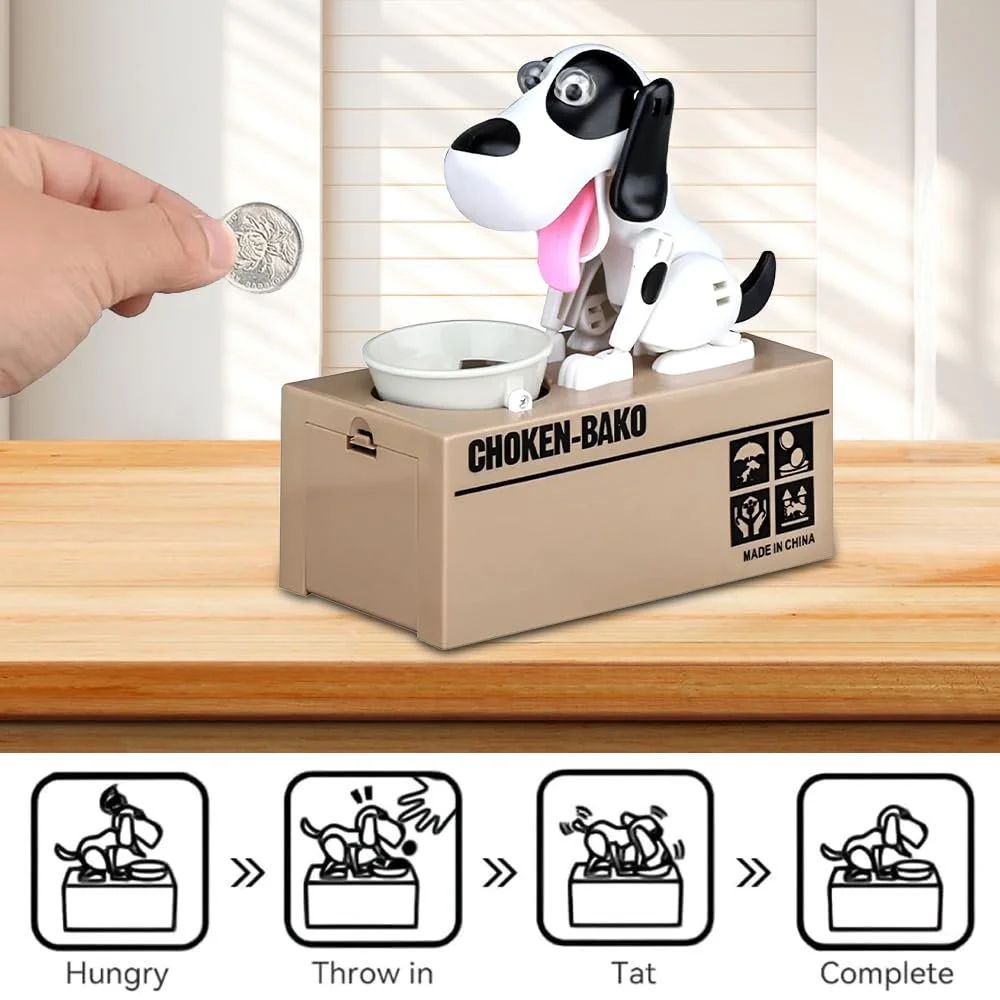 Скарбничка Hungry Dog Собака Інтерактивна Робот-цуценя, фото №4