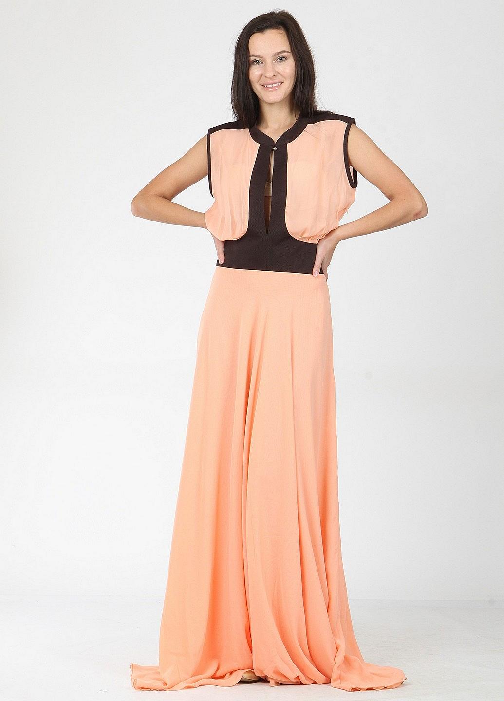 Платье Enna Levoni XL Оранжевый (ND-3533-Orange), фото №1