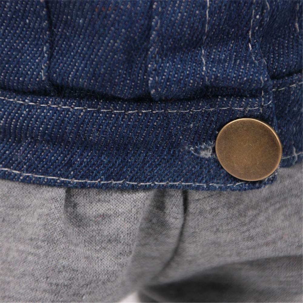 Одежда для куклы 46 см Uteruik - повседневный наряд, ковбойский спортивный костюм, аксессуары, 2 штуки / комплект, фото №6 Одежда для куклы 46 см Uteruik - повседневный наряд, ковбойский спортивный костюм, аксессуары, 2 штуки / комплект, фото №6