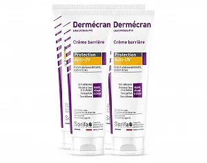 Крем Dermscreen Бар'єрний Захист від УФ-променів Для рук, обличчя та тіла 125мл (4 шт) - Фото 1