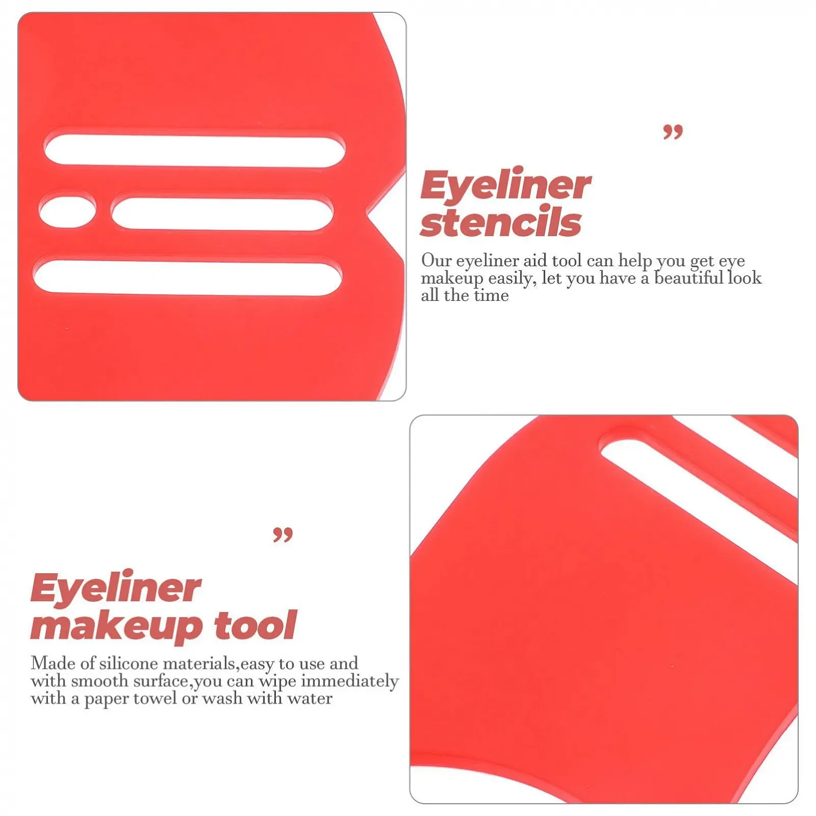 Инструмент для подводки глаз FOMIYES, трафареты, фото №2