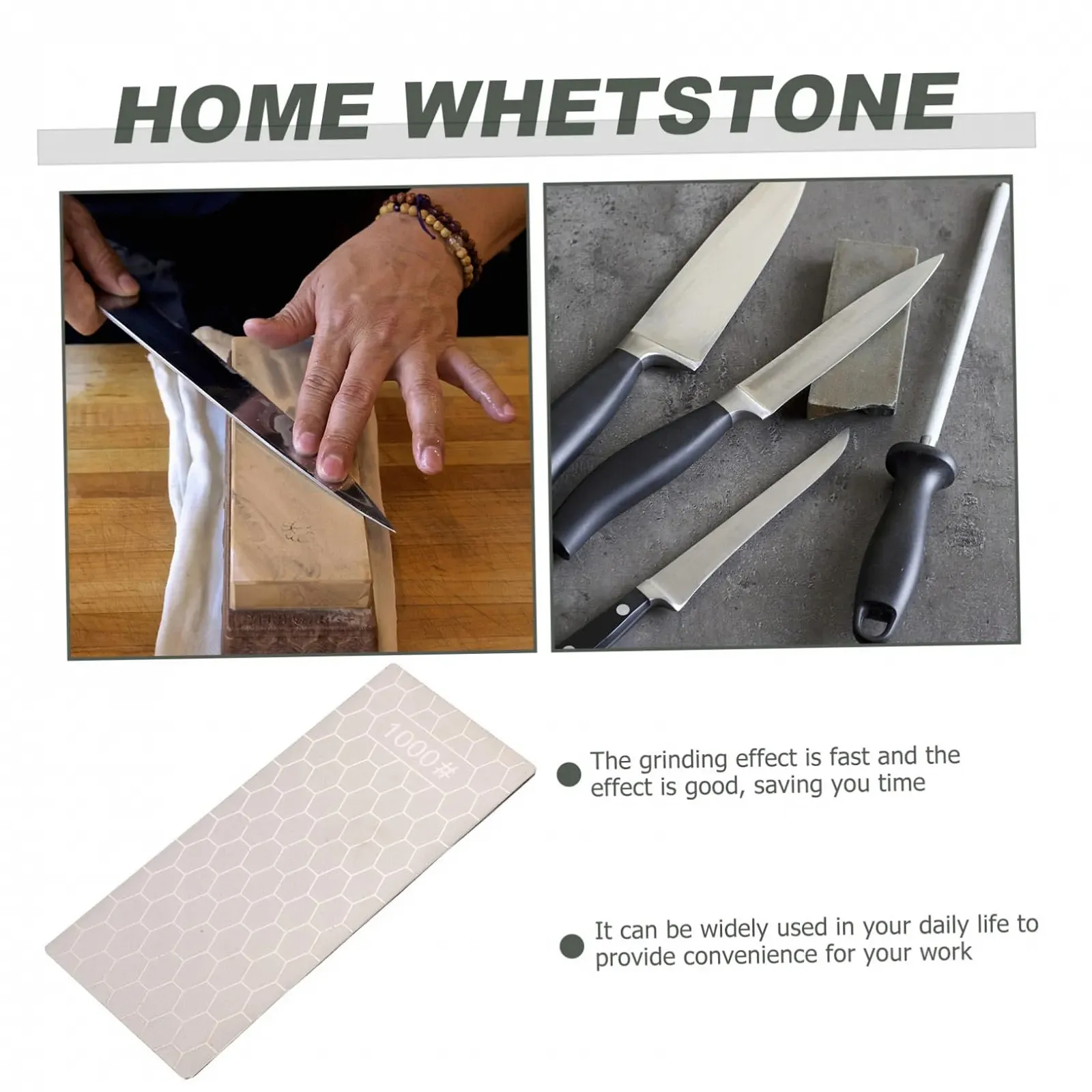 Точилка для ножей Односторонняя Алмазная Компактная, фото №6