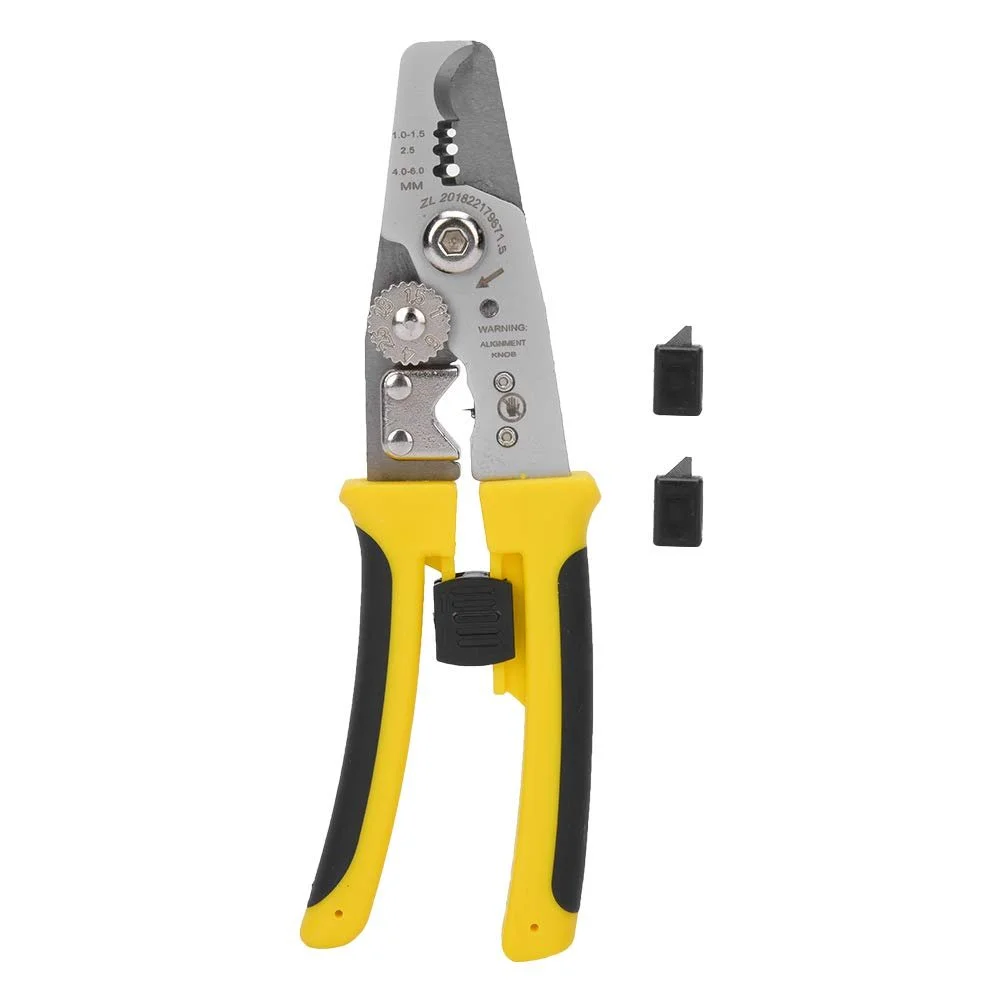 Стриппер многофункциональный 1-6 мм² для электромонтажа, фото №5