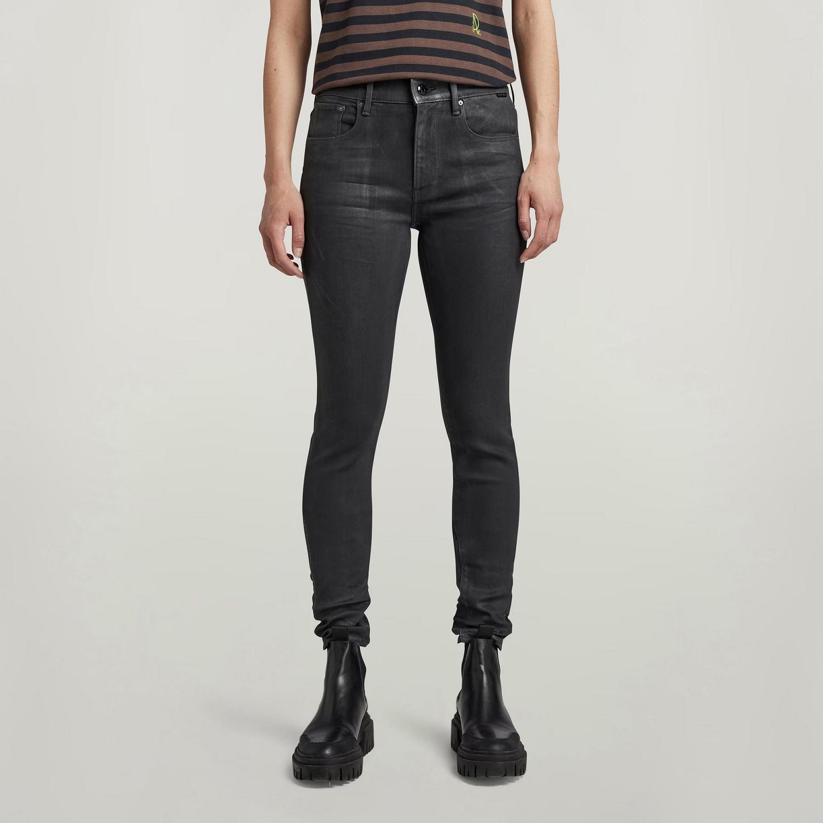 Жіночі джинси G‑STAR RAW 3301 Skinny Elto Nero Black - 26, фото №1
