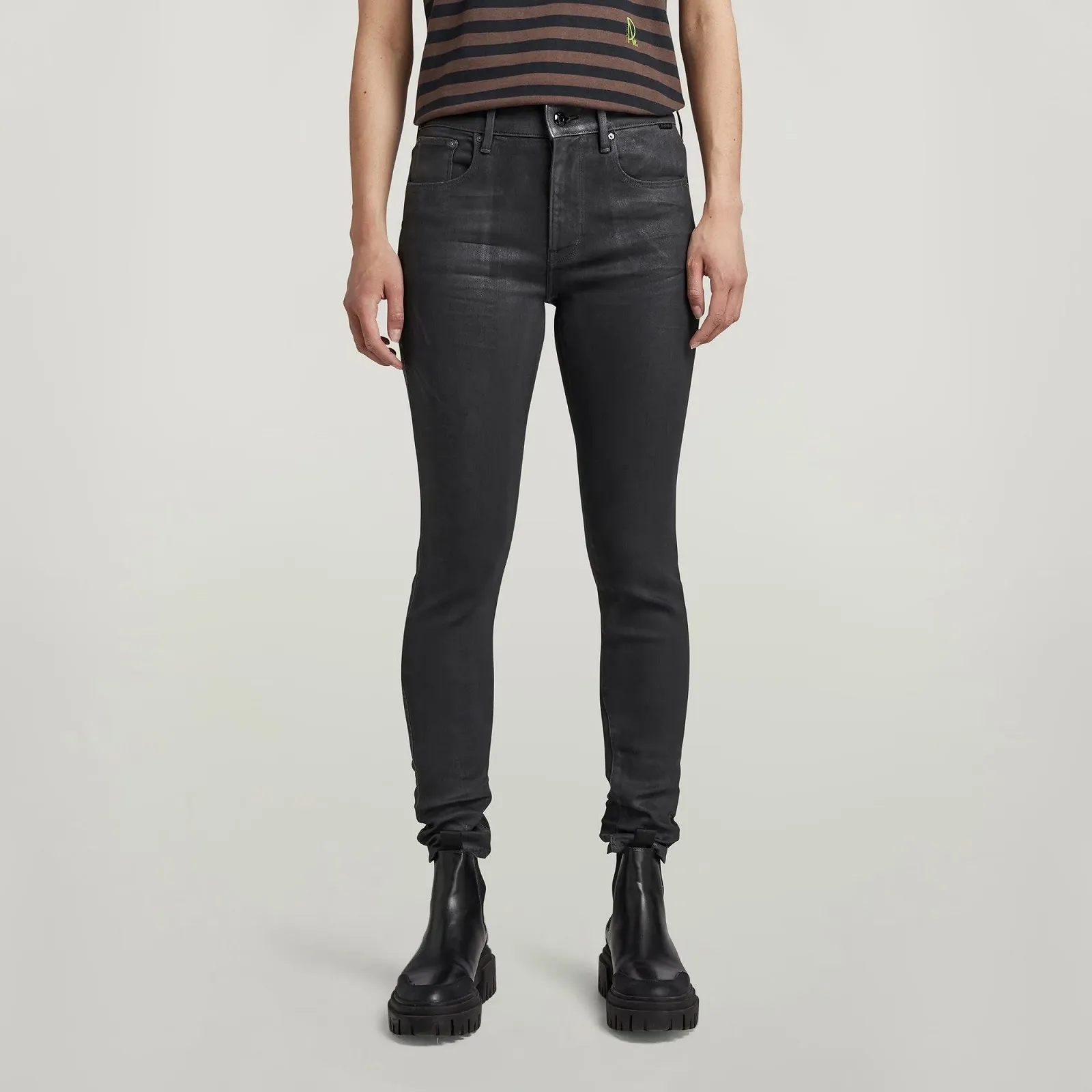Жіночі джинси G‑STAR RAW 3301 Skinny Elto Nero Black - 28, фото №1 Жіночі джинси G‑STAR RAW 3301 Skinny Elto Nero Black - 28, фото №1