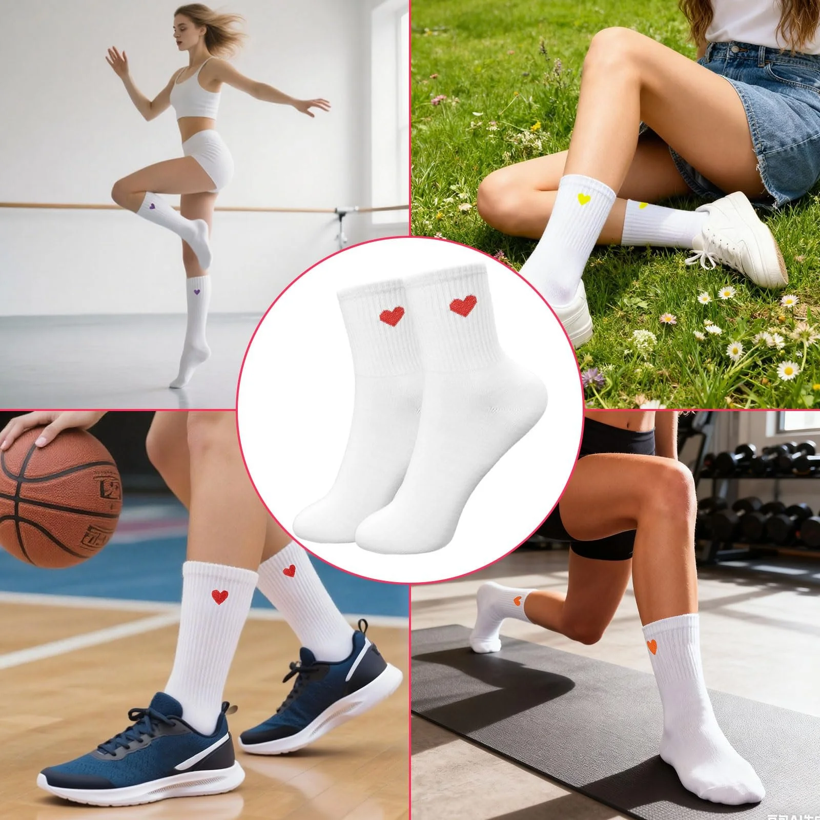 Жіночі шкарпетки 6 пар, фото №6 Жіночі шкарпетки 6 пар, фото №6