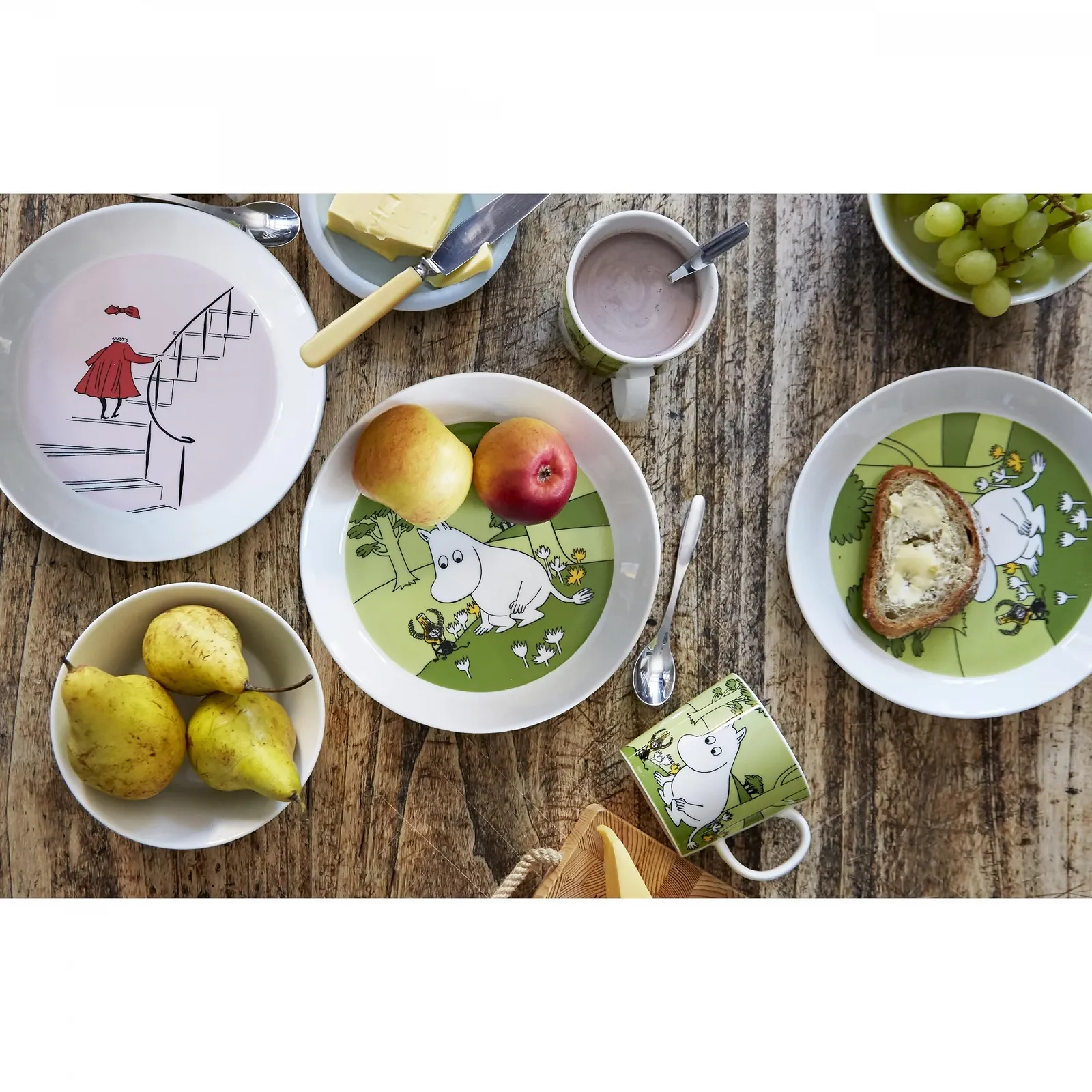 Миска Arabia Moomintroll Зеленая 15 см, фото №3