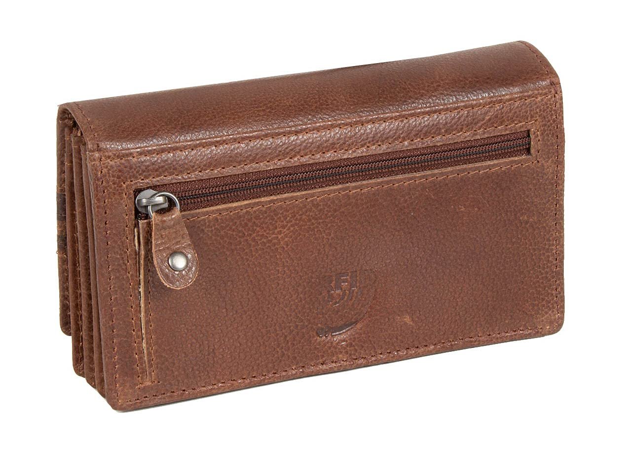 Кошелек кожаный MUSTANG Asti Brown, коричневый, Classic, фото №3