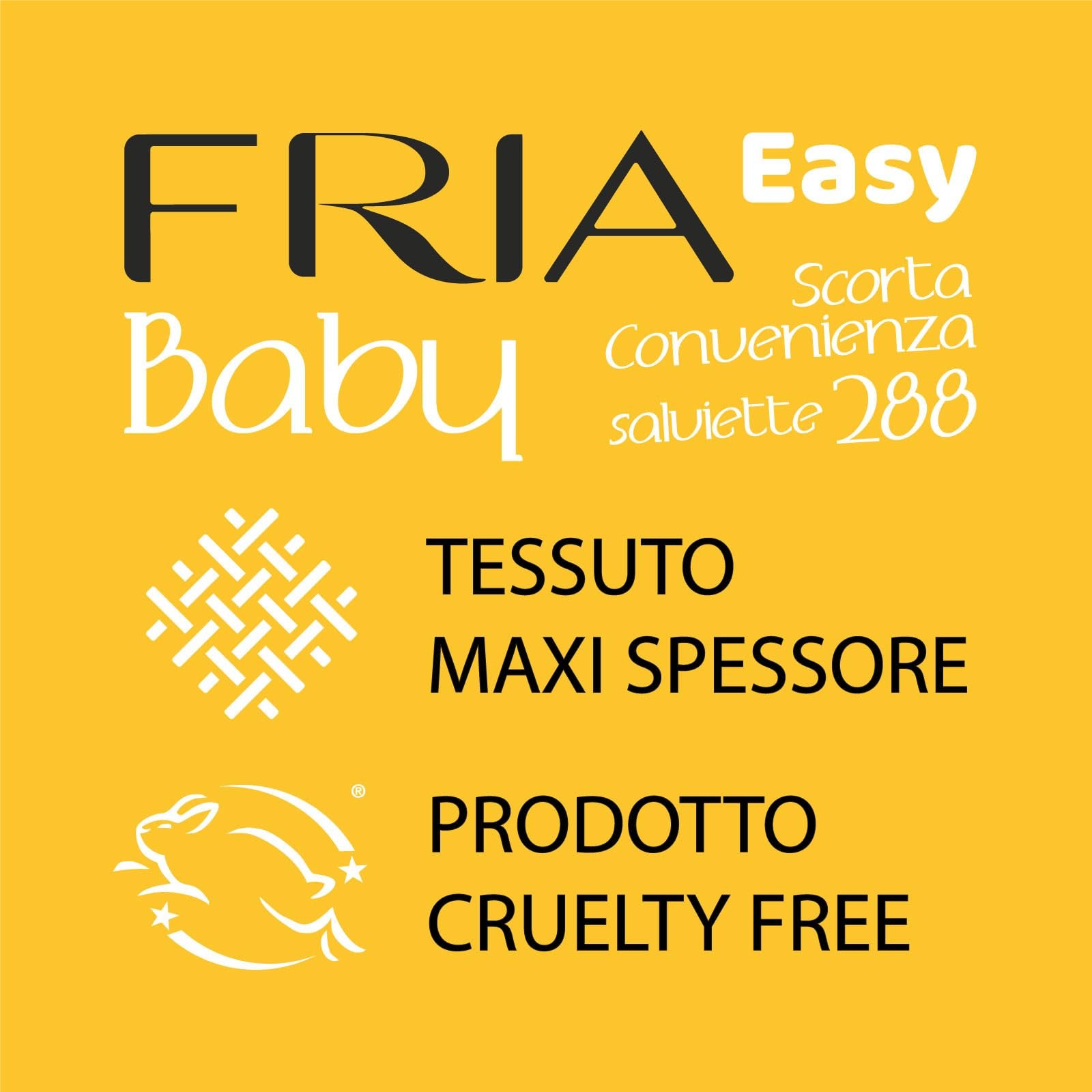 Серветки Fria Easy Baby для зміни підгузків з алое вера та екстрактом меду, зі зволожуючим ефектом для шкіри, 288 штук в упаковці, фото №7