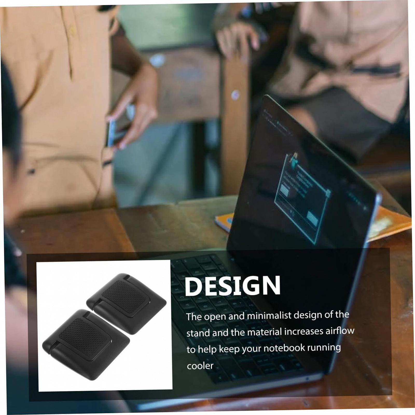 Підставка для ноутбука Uonlytech Регульована Ергономічна для комп'ютера для ноутбуків Портативна для запобігання перегріву, 2 шт, фото №8
