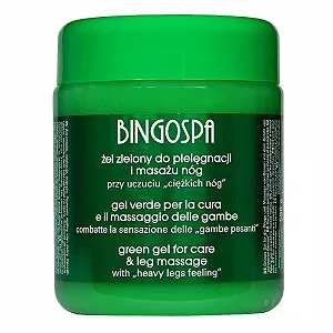 Гель для ног BINGOSPA Green Gel для тяжелых ног и при варикозе 500 мл - Фото 1
