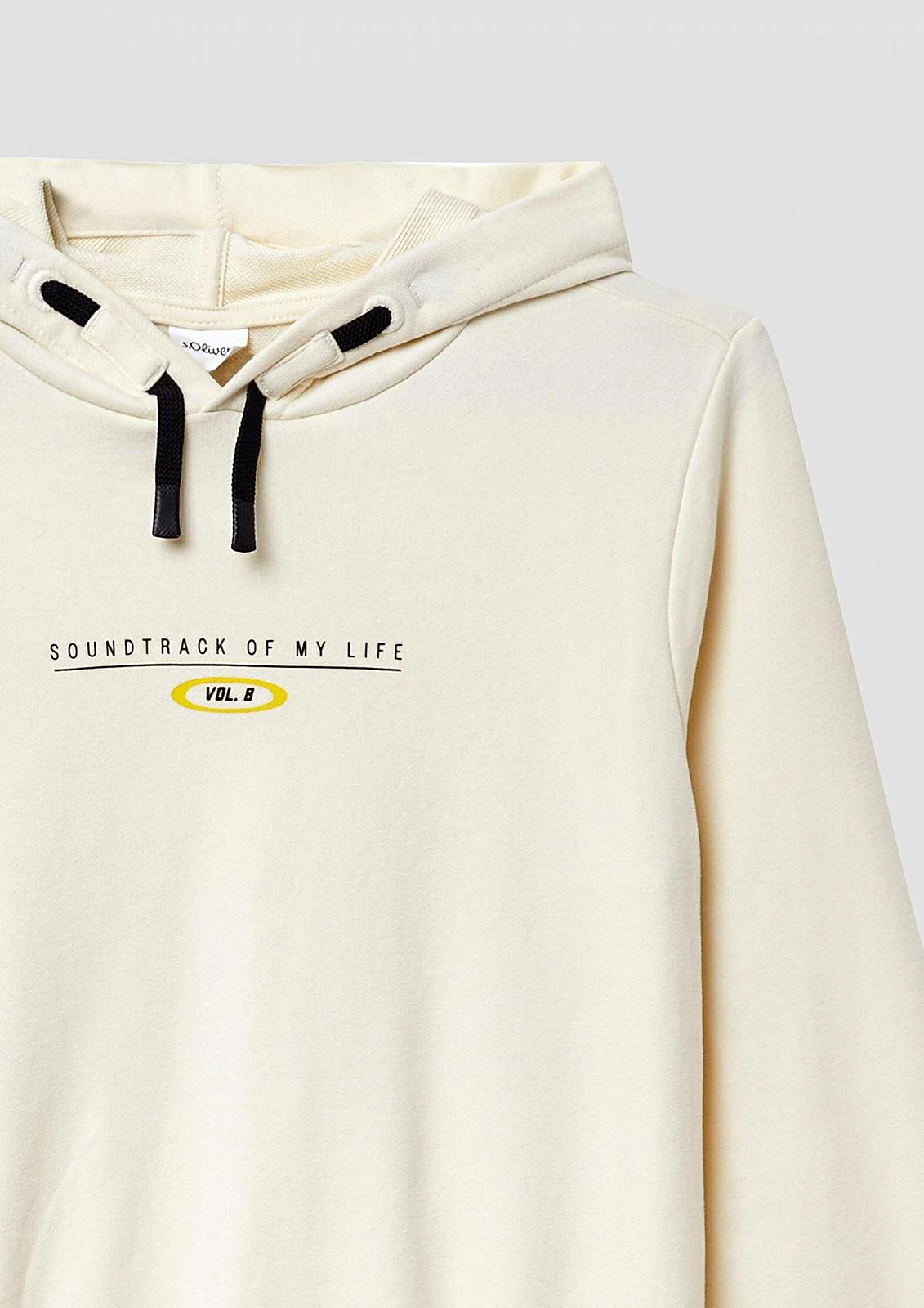 Толстовка з капюшоном s.Oliver для хлопчиків з принтом спереду та ззаду (1 шт.), фото №4