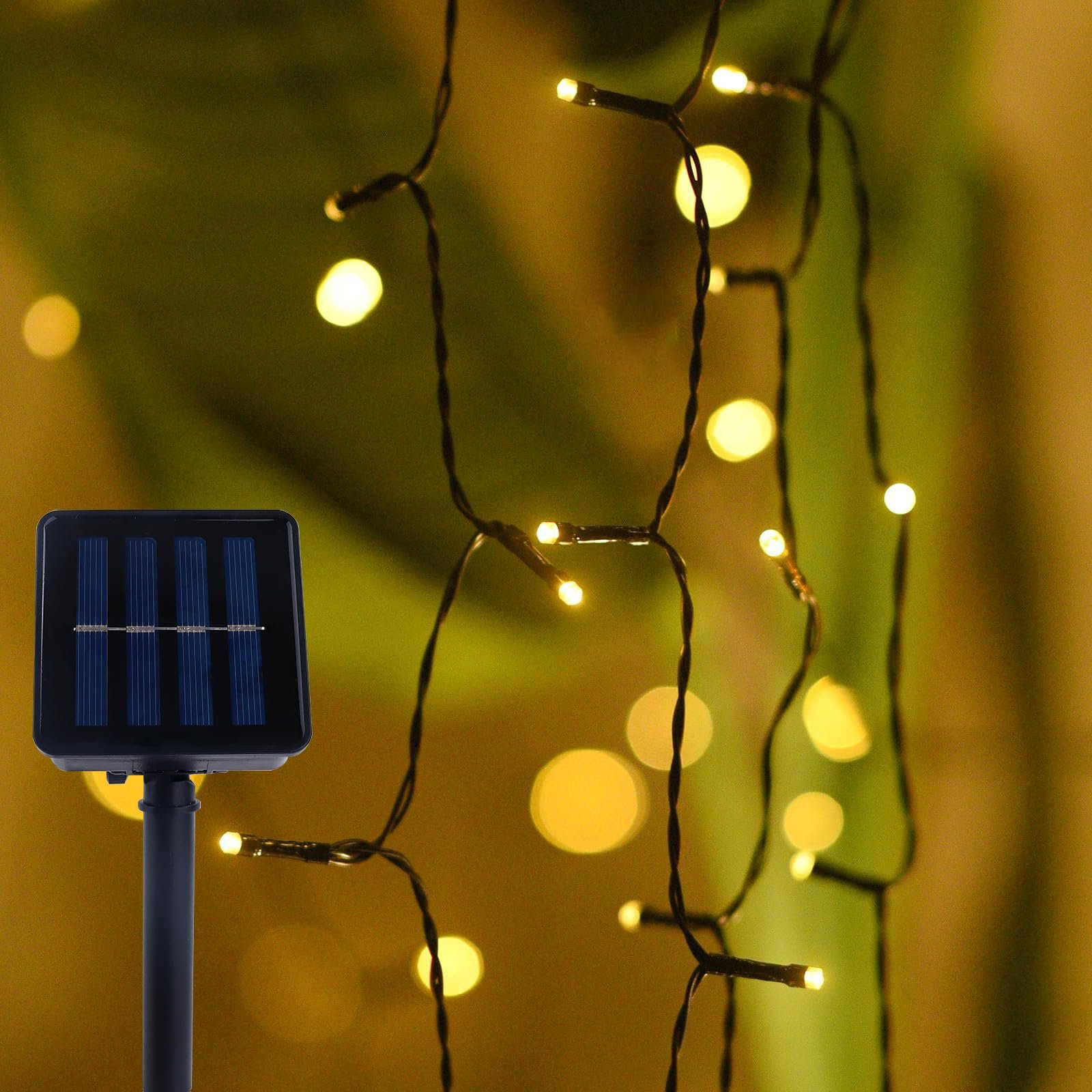 Гірлянда ENLACE Сонячна 5 м 20 LED Теплий білий, фото №1