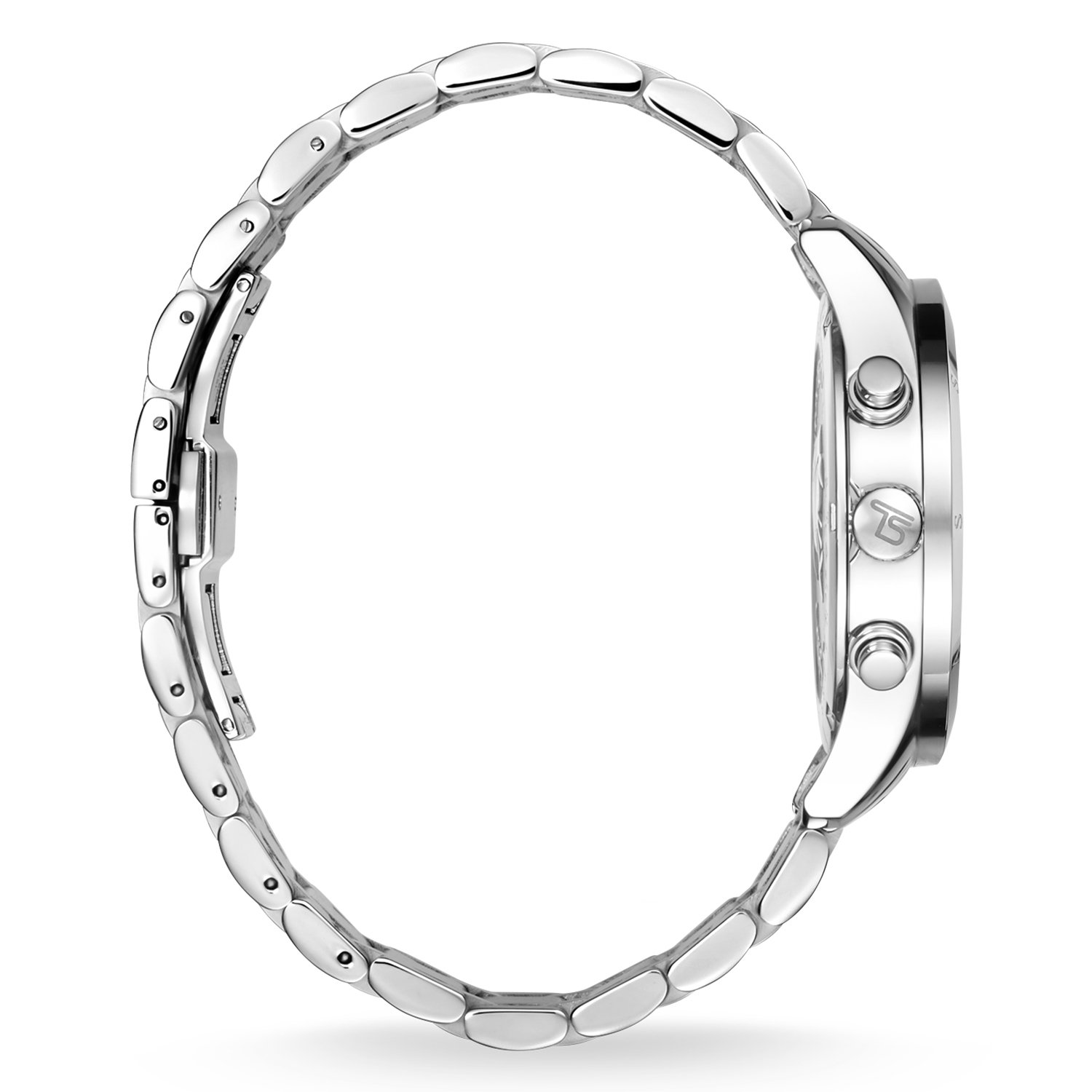 Чоловічий годинник Thomas Sabo Rebel Urban Аналоговий кварцовий Silver Black, фото №2
