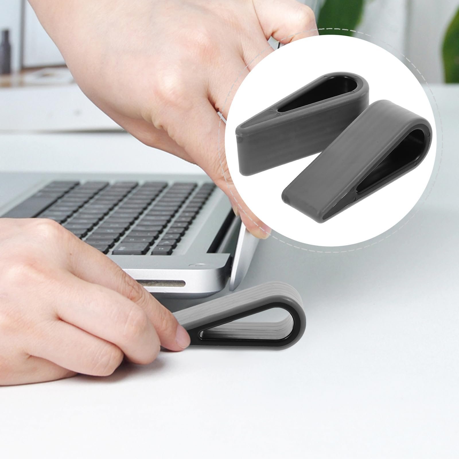 Подставка для ноутбука BESPORTBLE Силиконовая 2 шт., фото №4