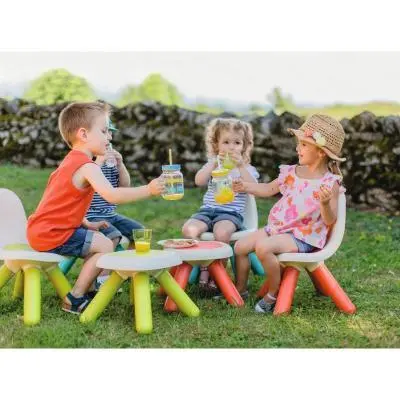 Детский стульчик Smoby со спинкой голубой 880104, фото №3 Детский стульчик Smoby со спинкой голубой 880104, фото №3