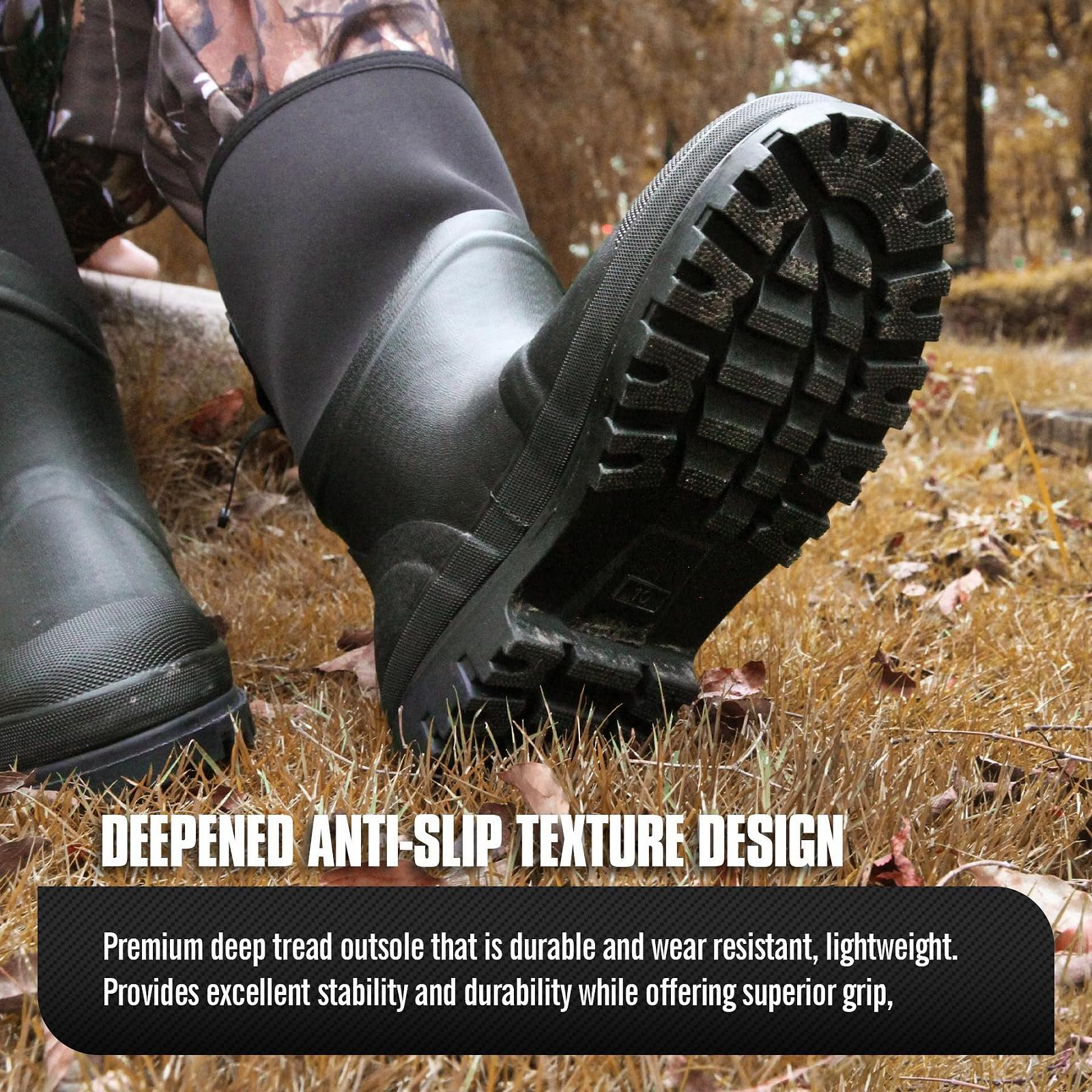 Чоботи Wellington GUGULUZA Неопренові Утеплені для Чоловіків, фото №7