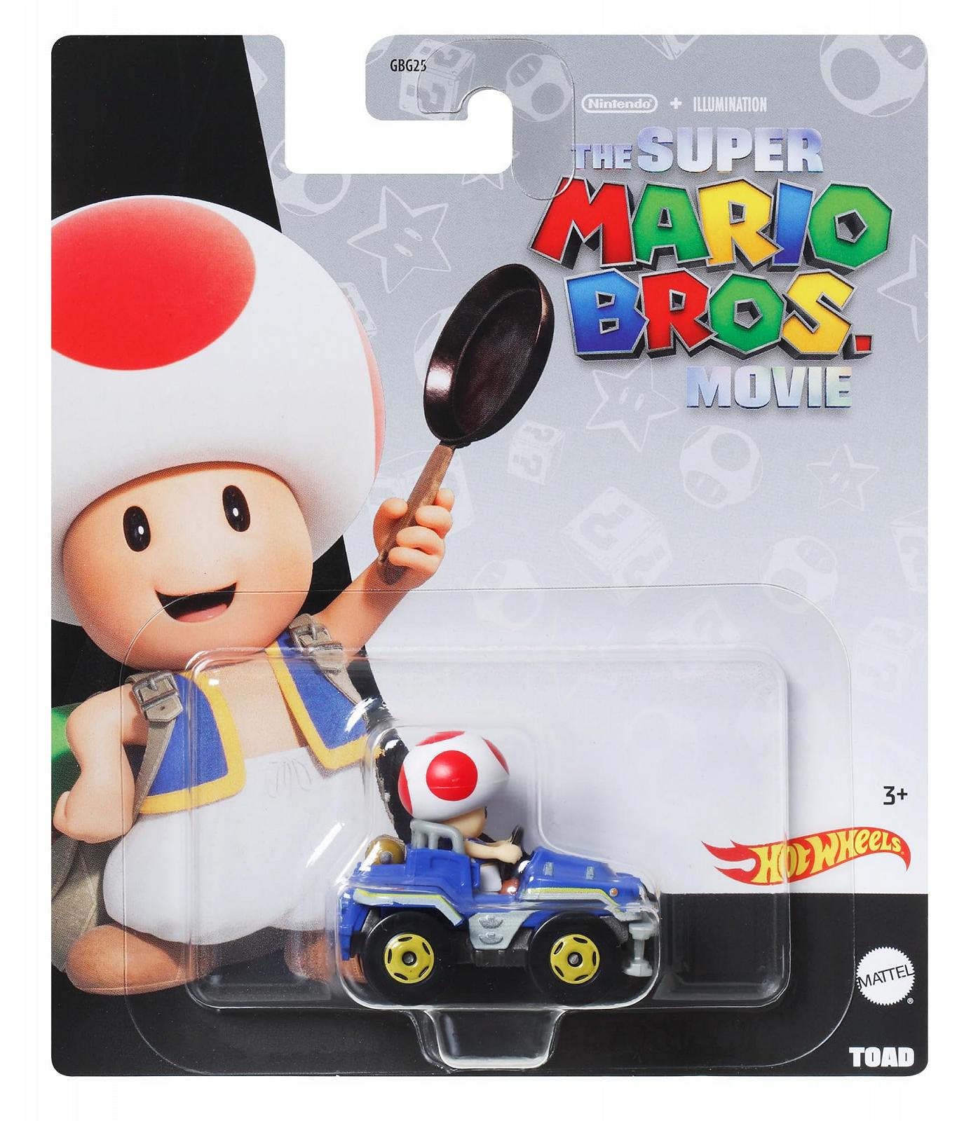 Фігурки і карти Mario Kart Hot Wheels Die-Cast 1:64 GBG25, фото №6 Фігурки і карти Mario Kart Hot Wheels Die-Cast 1:64 GBG25, фото №6