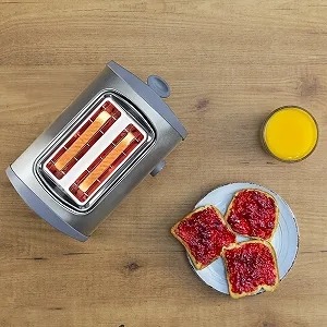 Тостер Cecotec Steel 2S 3035 800Вт synthetic.ua - Фото 1