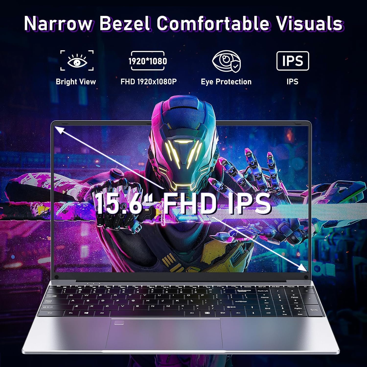 Ноутбук 15.6" NIAKUN LAITMIN-G5 AMD Ryzen 7 5700U RAM 16GB SSD 1TB Win11 (UKR), фото №3