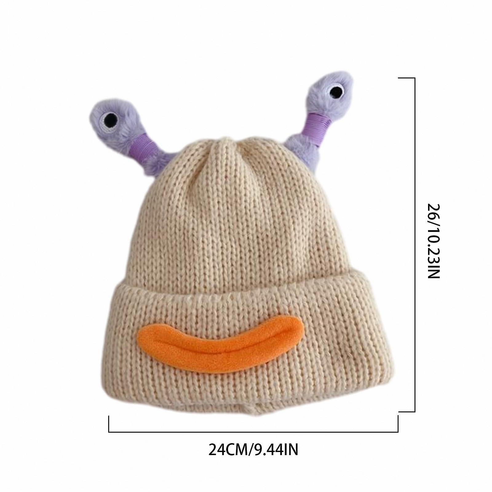 Шапка-біні Demaxiyad Кумедна, зимова трикотажна, фото №4 Шапка-біні Demaxiyad Кумедна, зимова трикотажна, фото №4