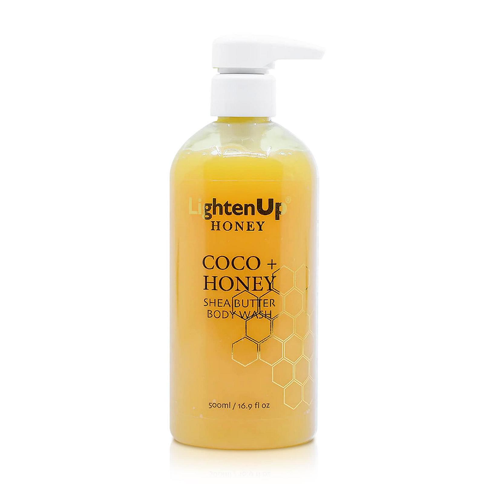 Гель для миття тіла LightenUp Honey Body Wash з маслом ши 500 мл / 16.9 рідк. унц., фото №1 Гель для миття тіла LightenUp Honey Body Wash з маслом ши 500 мл / 16.9 рідк. унц., фото №1