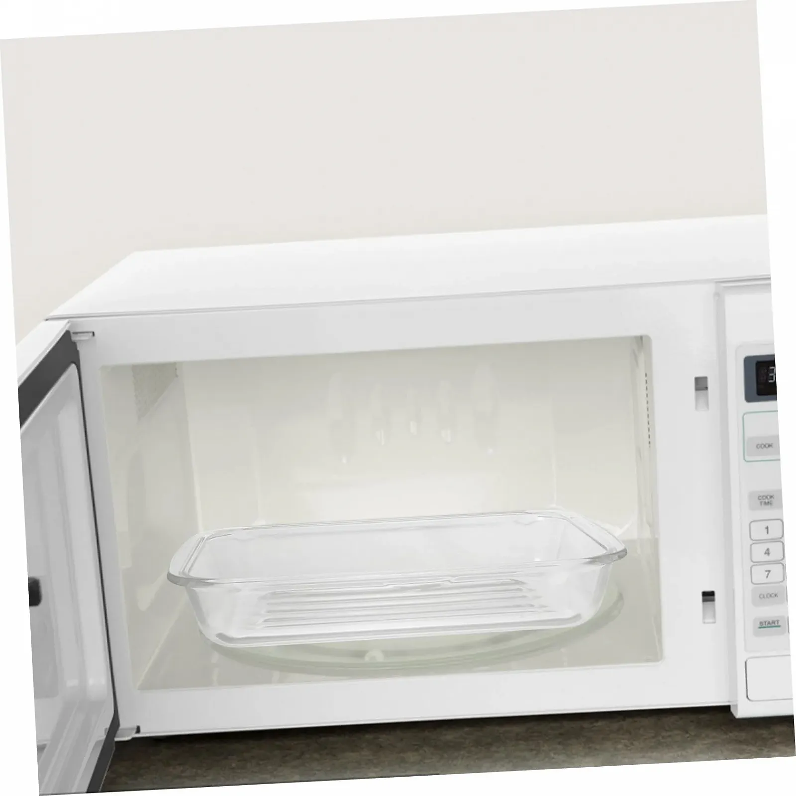 Форма для выпечки TIDTALEO из закаленного стекла с двойными ручками прямоугольная термостойкая, фото №7